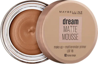 Primer Dream Matte Mousse, LSF 18, 26 Honey Beige, 18 ml MAYBELLINE NEW YORK