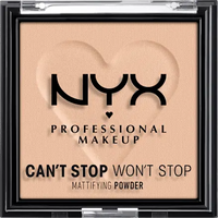 Puder Can't Stop Won't Stop Mattifying Medium 03, 6 g NYX PROFESSIONAL MAKEUP