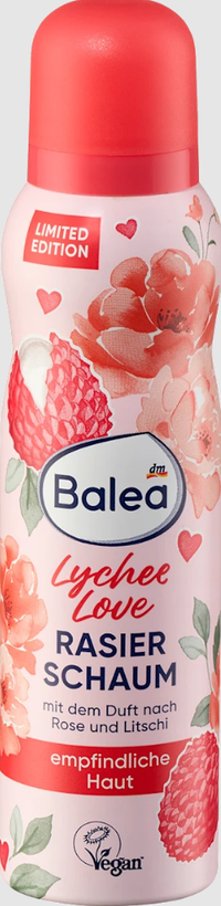 Balea Rasierschaum Lychee Love, 150 ml