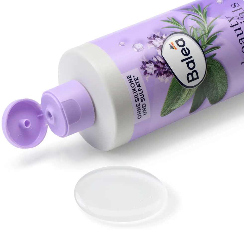 Balea Shampoo mit Rosmarin- & Salbeiextrakt beauty essentials, 400 ml