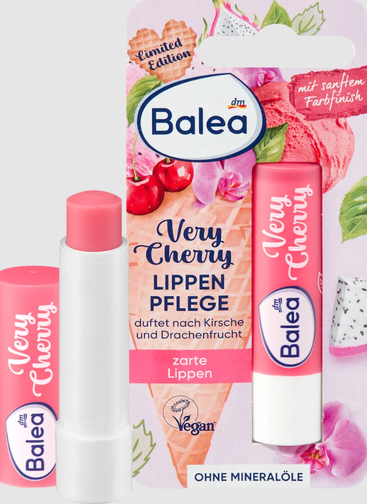 Balea Lippenpflege Very Cherry, 4,8 g