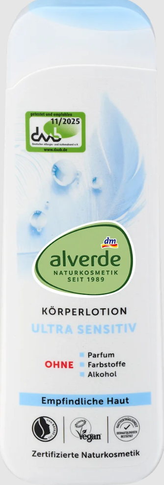 Ultragevoelige bodylotion, 200 ml