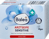 Seifenstück, Arztseife sensitive, 100 g Balea