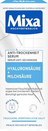 Serum Anti-Trockenheit, Hyaluron, 30 ml Mixa