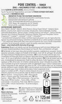 Toner Pore Control BHA, 125 ml SANTE NATURKOSMETIK