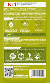 Tuchmaske AHA Peeling, 1 St Schaebens