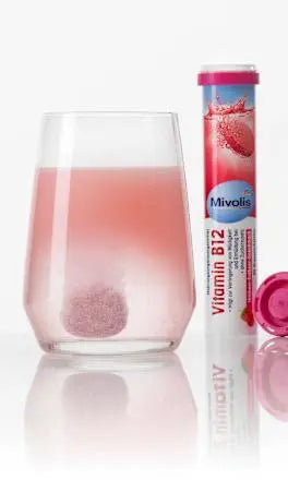 Vitamin B12 Brausetabletten 20 St, 82 g Mivolis