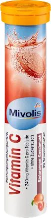 Vitamin C Brausetabletten, 20 St., 82 g Mivolis