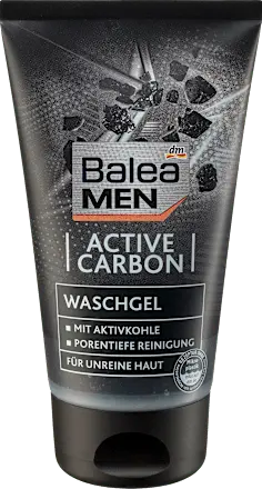 Waschgel Active Carbon, 150 ml Balea MEN