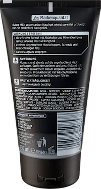 Waschgel Active Carbon, 150 ml Balea MEN