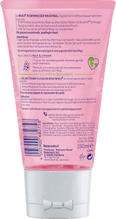 Waschgel Rosenwasser, 150 ml NIVEA