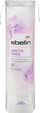 Wattepads Seidenextrakt, 90 St ebelin