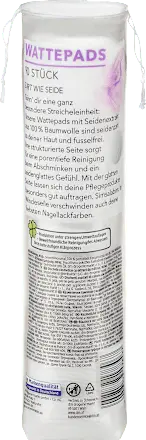 Wattepads Seidenextrakt, 90 St ebelin