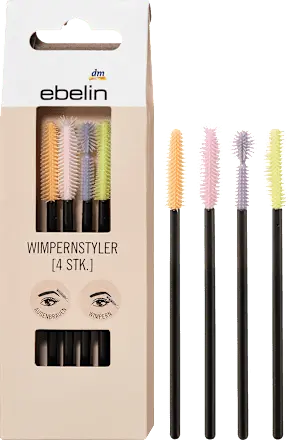 Wimpern-Styler Bürstchen, 4 St ebelin