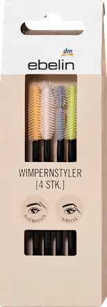 Wimpern-Styler Bürstchen, 4 St ebelin