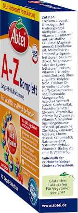 A-Z Komplett Tabletten 40 St, 46 g