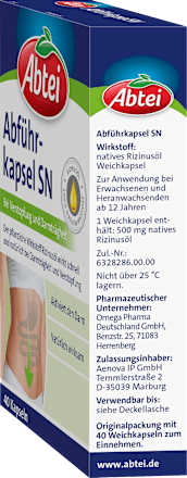 Laxerende capsules, 40 stuks
