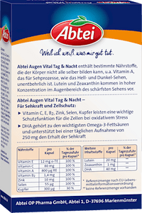 Eye Vital Dag &amp; Nacht Capsules 30 stuks, 20,3 g