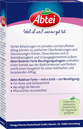 Baldrian Forte Beruhigungsdragees, 30 St
