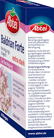 Baldrian Forte Beruhigungsdragees, 30 St