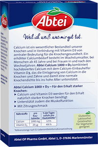 Calcium 1000 + D3 Osteo Vital kauwtabletten 30 stuks, 113 g