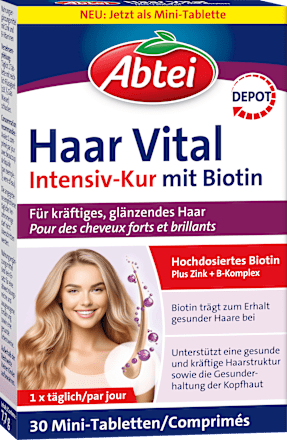 Haar Vital Intensiv-Kur Mini-Tabletten 30 St, 7,7 g