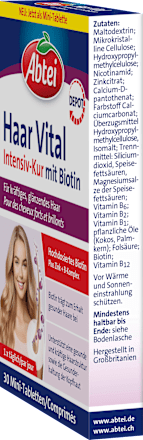 Haar Vital Intensiv-Kur Mini-Tabletten 30 St, 7,7 g