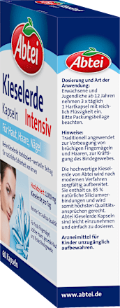 Kieselerde Intensiv Kapseln, 60 St