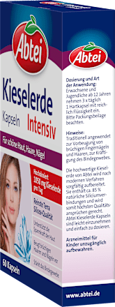 Kieselerde Intensiv Kapseln, 60 St