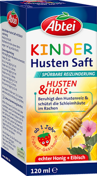 Kinder Hustensaft Honig Eibisch, 120 ml