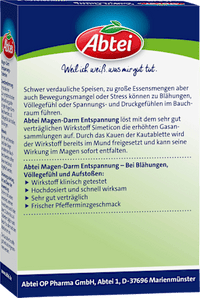 Kauwtabletten voor gastro-intestinale ontspanning, 20 stuks