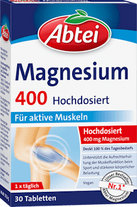 Magnesium 400 tabletten 30 stuks, 38,6 g