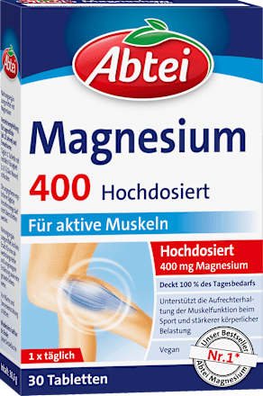 Magnesium 400 tabletten 30 stuks, 38,6 g