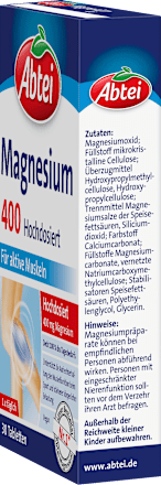 Magnesium 400 tabletten 30 stuks, 38,6 g