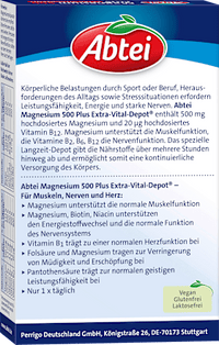 Magnesium 500 Plus Vital Depot Tabletten 42 stuks, 61 g