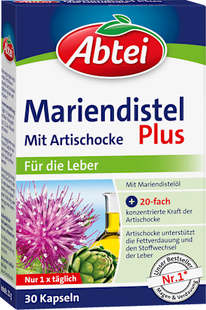 Mariadistel Plus Capsules 30 stuks, 22 g