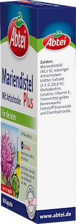 Mariadistel Plus Capsules 30 stuks, 22 g