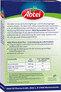 Mariadistel Plus Capsules 30 stuks, 22 g