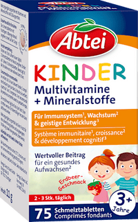 Multivitamine für Kinder Schmelztabletten 75 St, 11 g