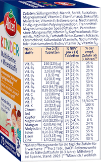 Multivitamine für Kinder Schmelztabletten 75 St, 11 g
