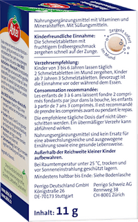 Multivitamine für Kinder Schmelztabletten 75 St, 11 g
