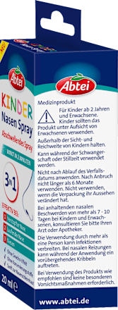 Neusspray voor kinderen, 20 ml
