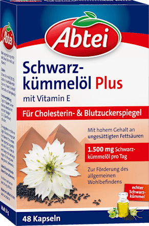 Schwarzkümmelöl Plus Kapseln 48 St., 34 g