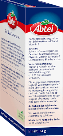 Schwarzkümmelöl Plus Kapseln 48 St., 34 g