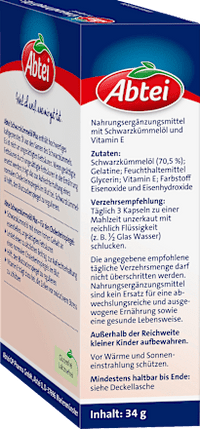 Schwarzkümmelöl Plus Kapseln 48 St., 34 g