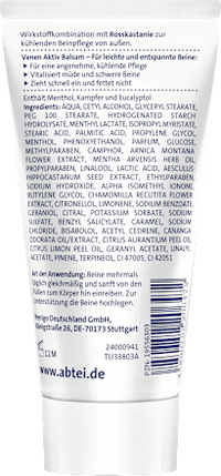 Venen Aktiv Balsam, 100 ml