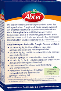 Vitamine B Complex Forte Tabletten 50 stuks, 11,6 g