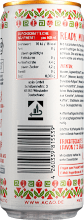 Eistee, Mate Granatapfel, 0,33 l EINWEG