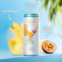 Erfrischungsgetränk, Mango-Maracuja mit Guarana, 250 ml EINWEG