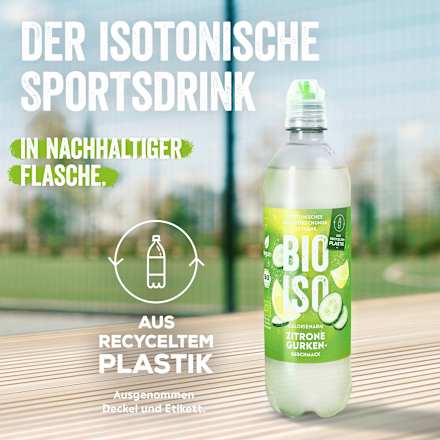Erfrischungsgetränk, Zitrone-Gurke, 600 ml EINWEG